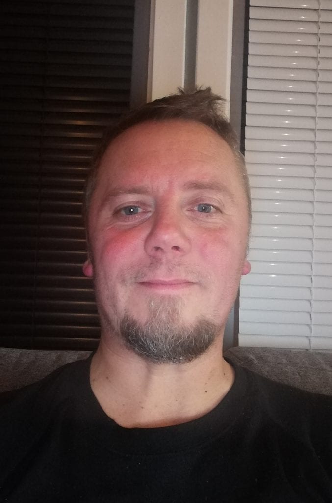Kent Bruland after rebuilding his health