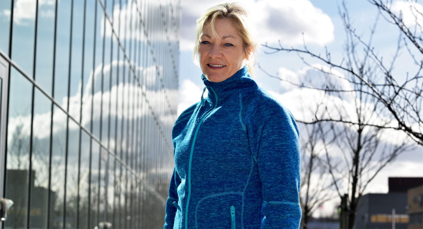 – Du får energi av å trene