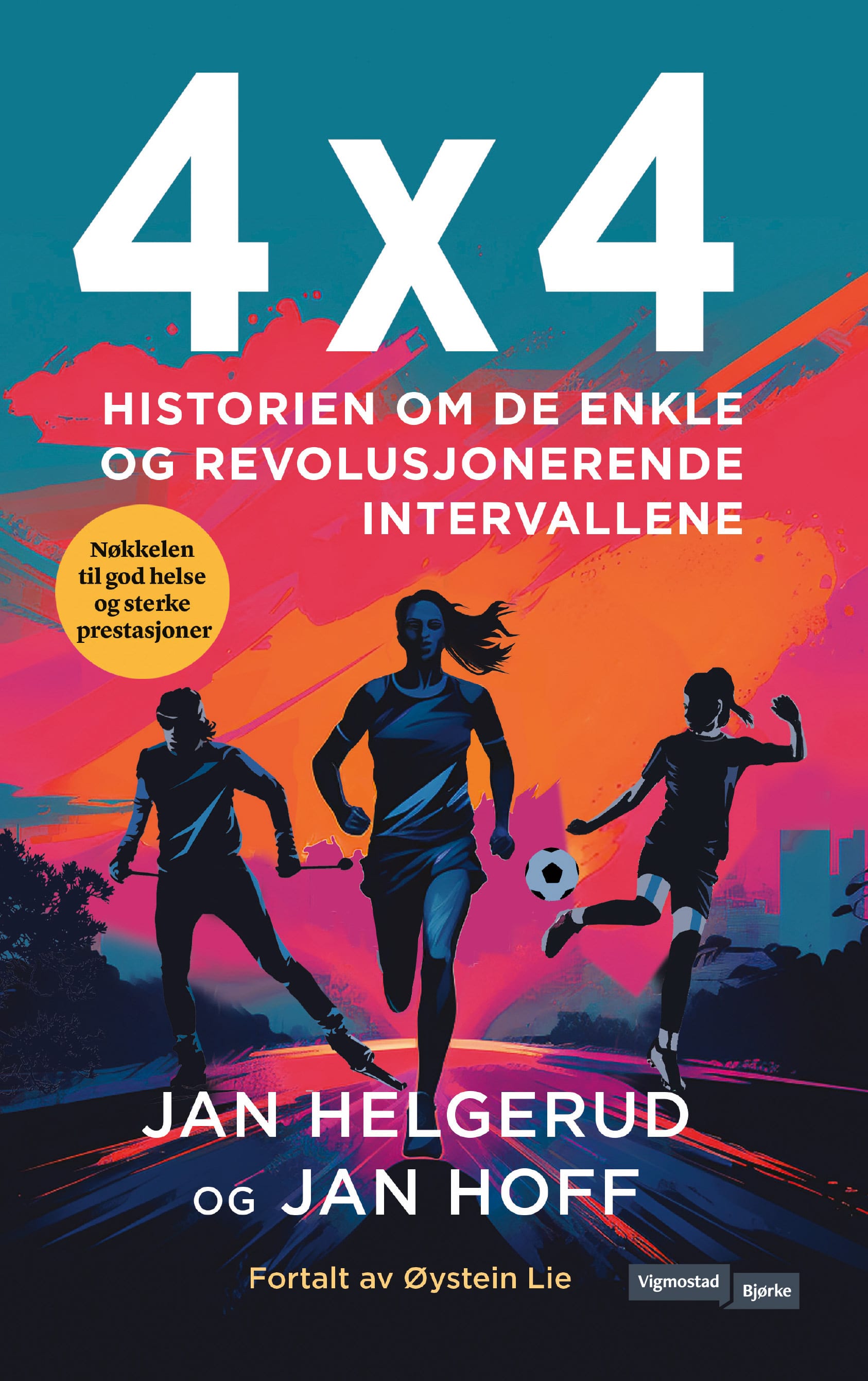 Bokforside for 4x4 - treningen som forlenger livet