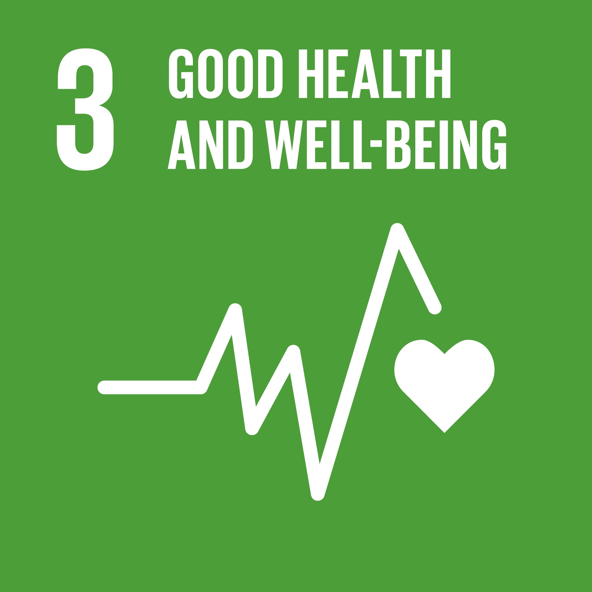 UN Sustainable Development Goal 3: Good health and well-being